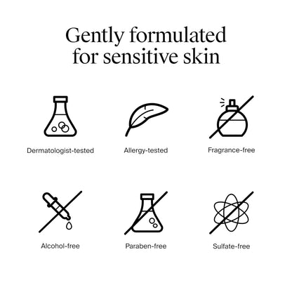 no-rinse one-step cleansing that also lifts sweat, sunscreen, and pollution