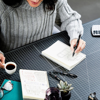 no smear, no bleed quick-dry ink technology