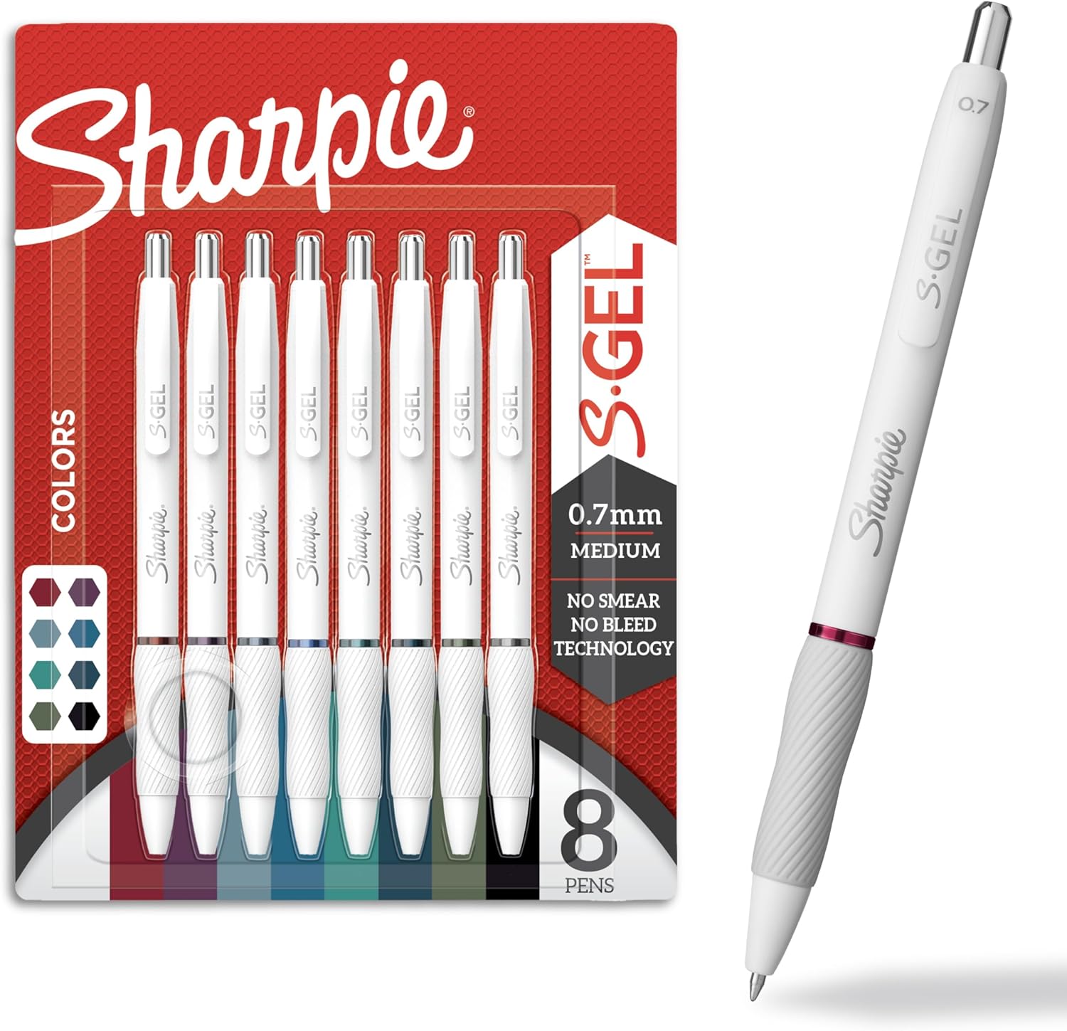 no smear, no smudge, no bleed ink technology