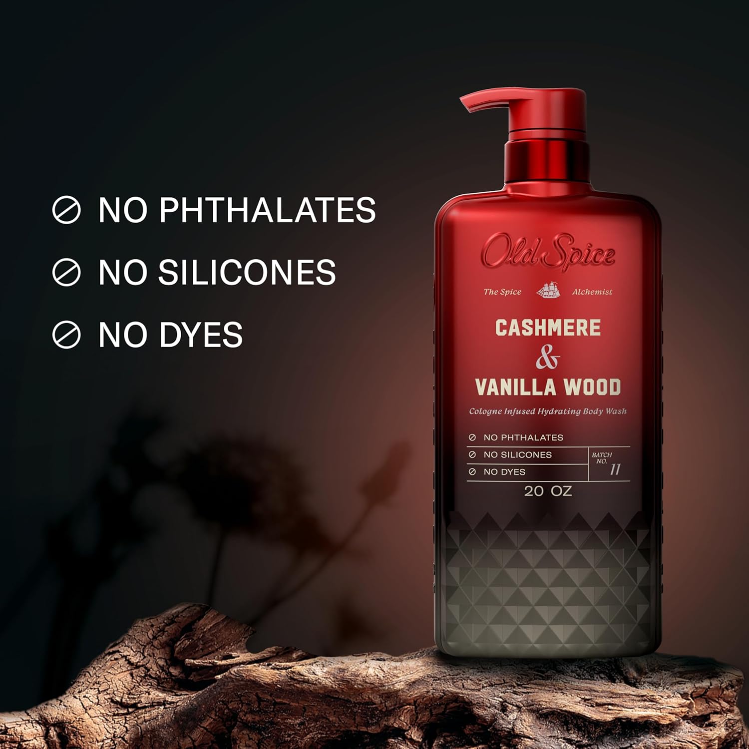 no trade off formula explicitly free of phthalates, silicones, and dyes