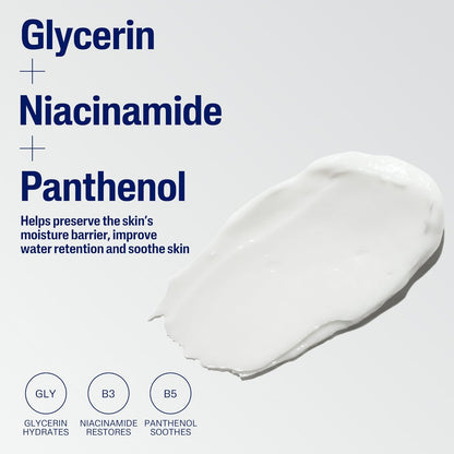 non-comedogenic and non-greasy cream suitable for face and body