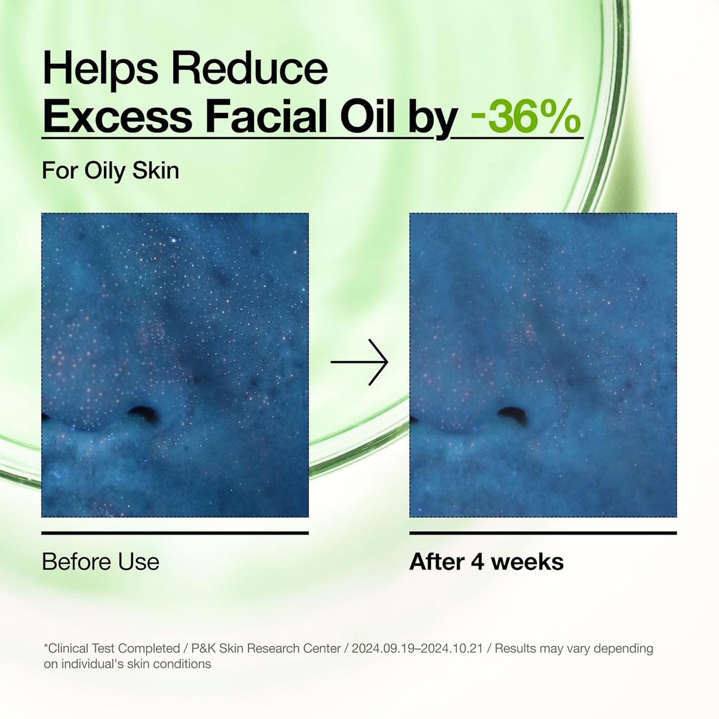 non-comedogenic, fragrance-free, lightweight watery serum texture in a 1.01 fl oz bottle