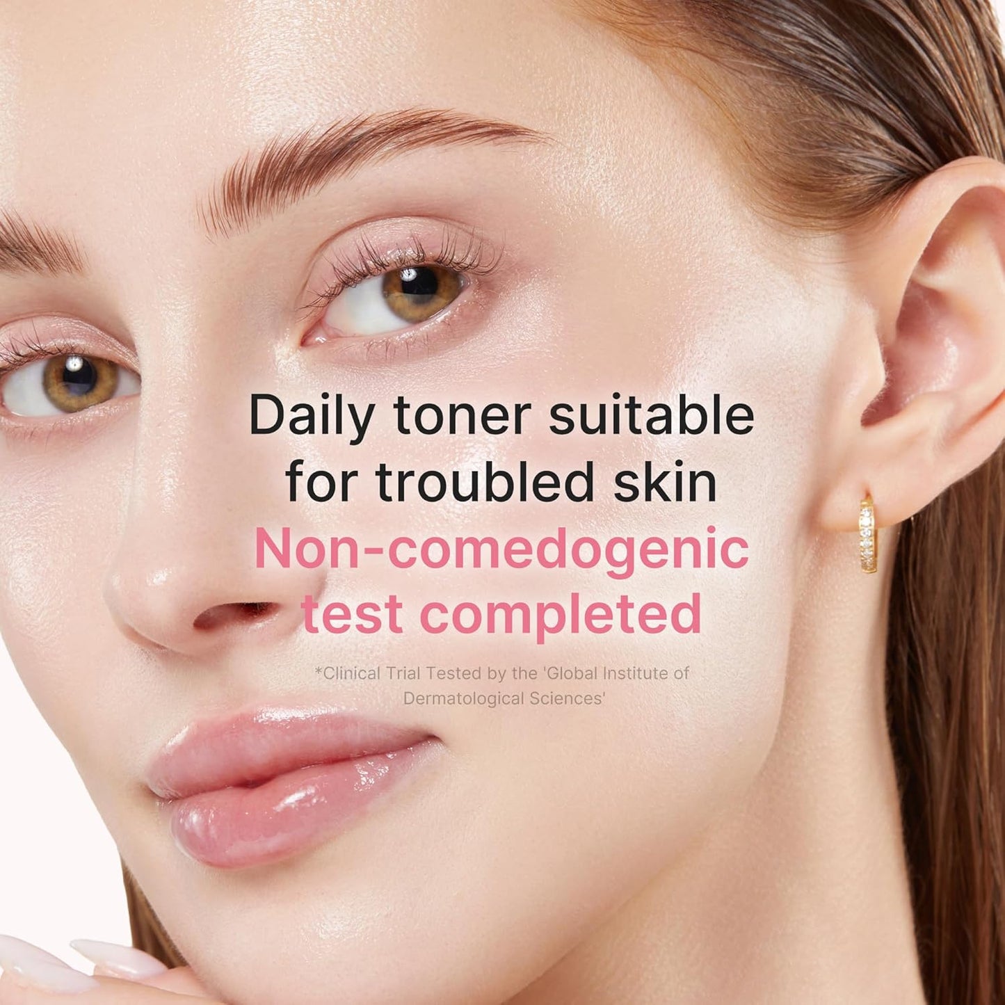 non-comedogenic, low-irritation formula clinically tested by global institute of dermatological sciences and p&k skin research center