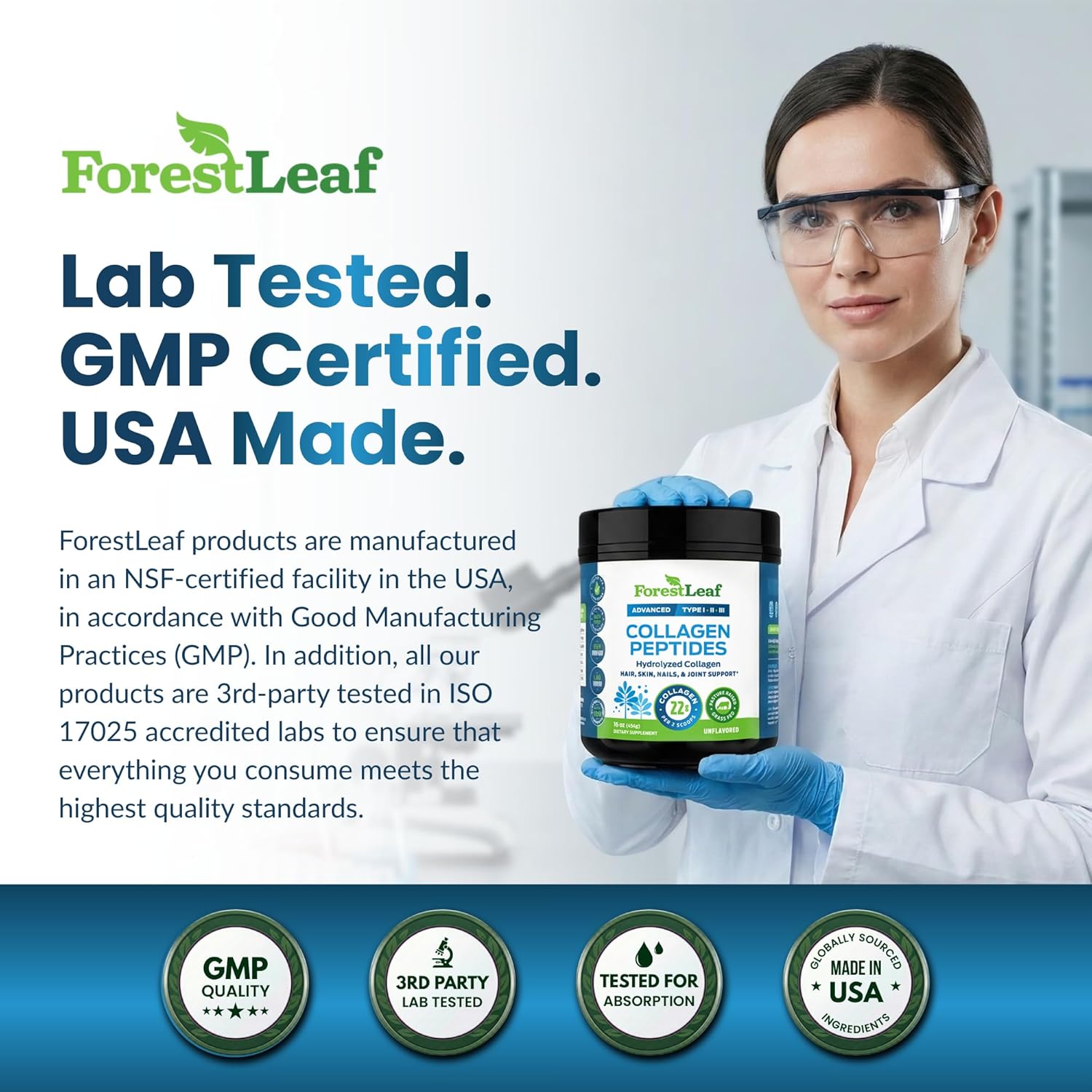 non-gmo, gmp-compliant, and made in usa manufacturing