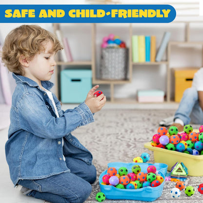 non-sharp plastic construction certified as kid-friendly