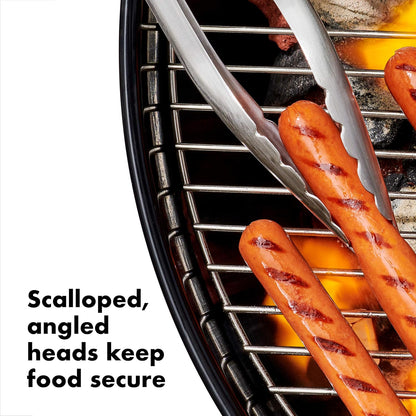 non-slip handles for secure hold with wet or greasy hands