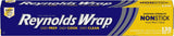 Reynolds Wrap Non-Stick Aluminum Foil – Weeknight Dinner Prep Roll for Busy Home Kitchens, Easy-Tear Sheet Pan Liner