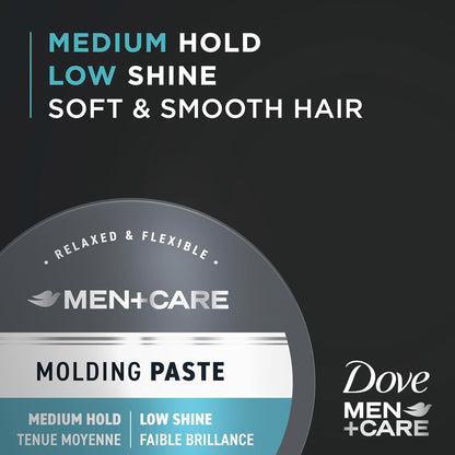 non-stiff, pliable paste consistency that avoids crunchy or flaky residue
