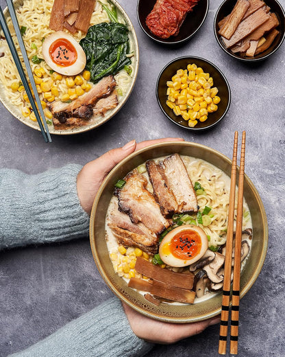 Nongshim Tonkotsu Ramen with Kuromatsu Black Garlic Oil Noodle Big Bowl, 3.56 Ounce (Pack Of 6) – Office Break Room Pantry Staple for Workday Fuel