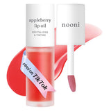 NOONI Appleplum Lip Oil Trio – Curated K-Beauty Stocking Stuffer and Anniversary Present