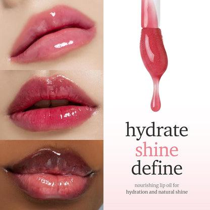 NOONI Korean Lip Oil – Appleplum | Clean Vanity Essential for One-Step Hydration and Tint