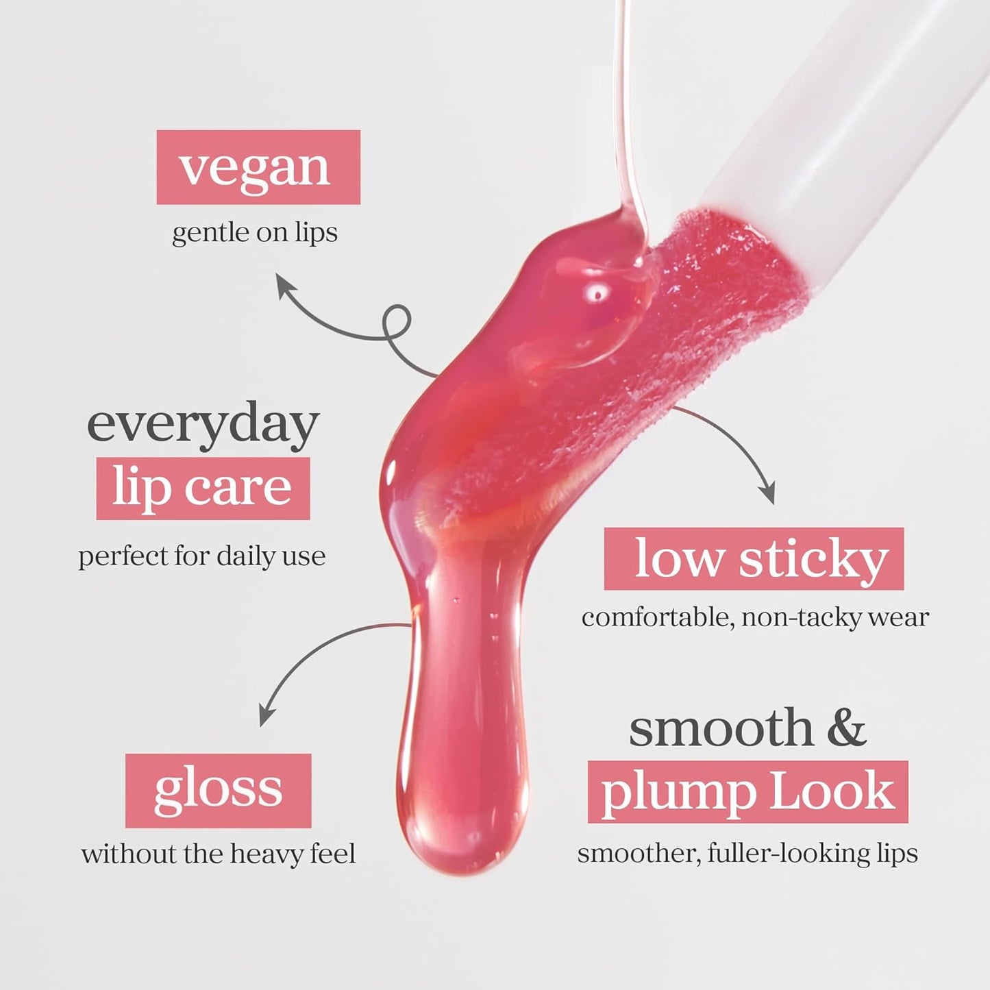NOONI Korean Lip Oil – Appleplum | Clean Vanity Essential for One-Step Hydration and Tint