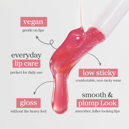 NOONI Korean Lip Oil – Appleplum | Clean Vanity Essential for One-Step Hydration and Tint