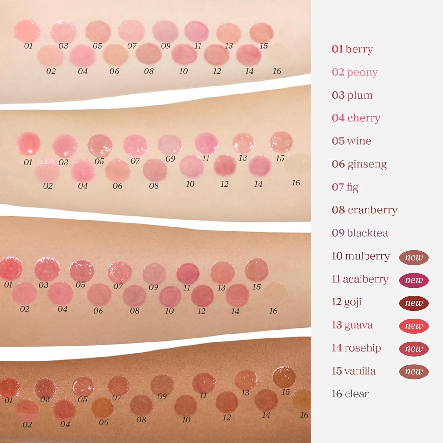 NOONI Korean Lip Oil – Appleplum | Clean Vanity Essential for One-Step Hydration and Tint