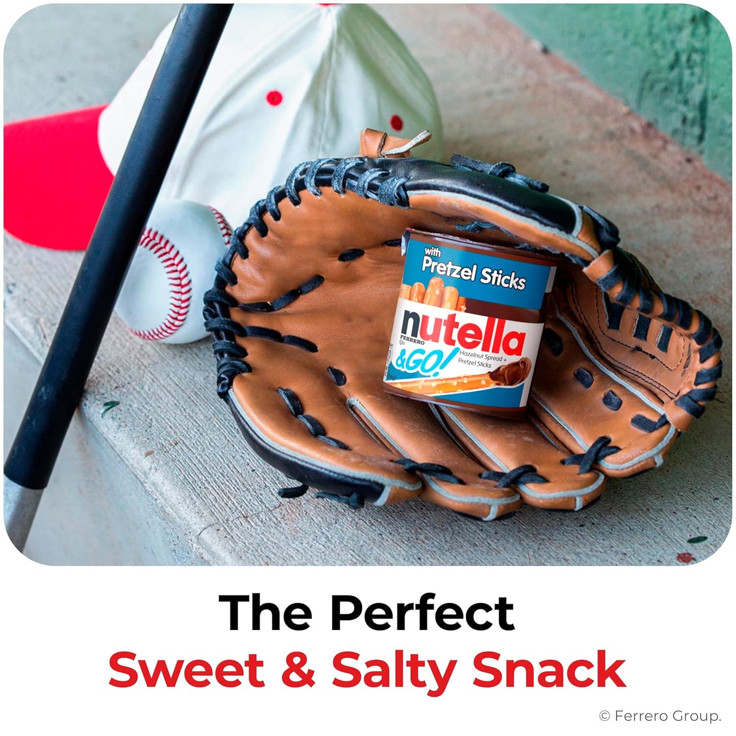 Nutella & GO! Hazelnut Spread with Pretzel Snack Cups – Holiday Stocking Stuffer and Care Package Treat, 24-Pack of 1.9 oz