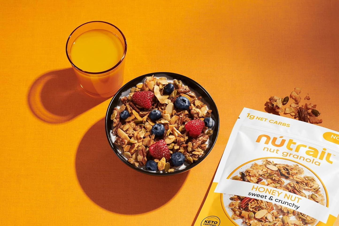 NuTrail Nut Granola Cereal – Mindful Morning Ritual for Keto and Low-Carb Wellness Routines
