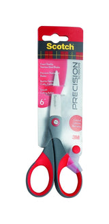 Scotch 8" Precision Scissors for Home Office and Craft Workspace, Sharp Reliable Cutting Tool