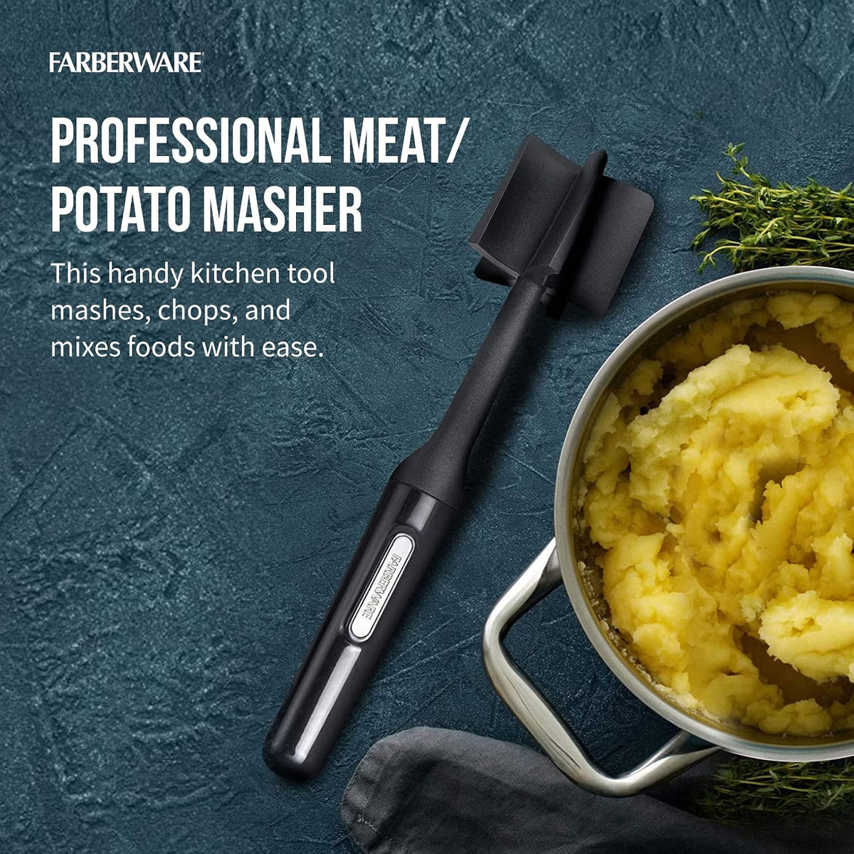 nylon body rated heat resistant up to 450°f for direct stovetop use