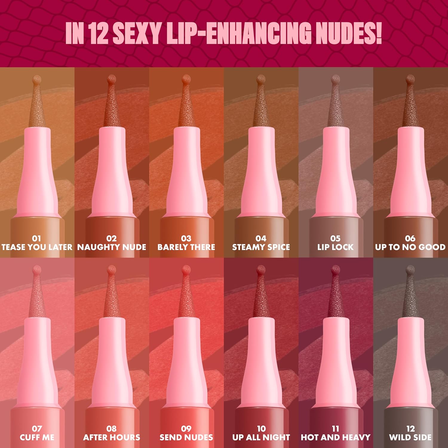 NYX PROFESSIONAL MAKEUP Lip Lingerie Liner Stain — Self-Care Beauty Ritual, Hydrating Glycerin Lip Stain for Mindful Routines
