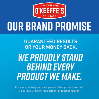 O'Keeffe's for Healthy Feet Intense Renewal Cream – Thoughtful Practical Self-Care Gift for Mom and Elderly Parents, Diabetic-Safe 3 oz Tube