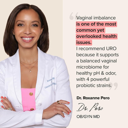 O Positiv URO Vaginal Probiotics – Thoughtful Self-Care Gift for Her, 30-Day Supply