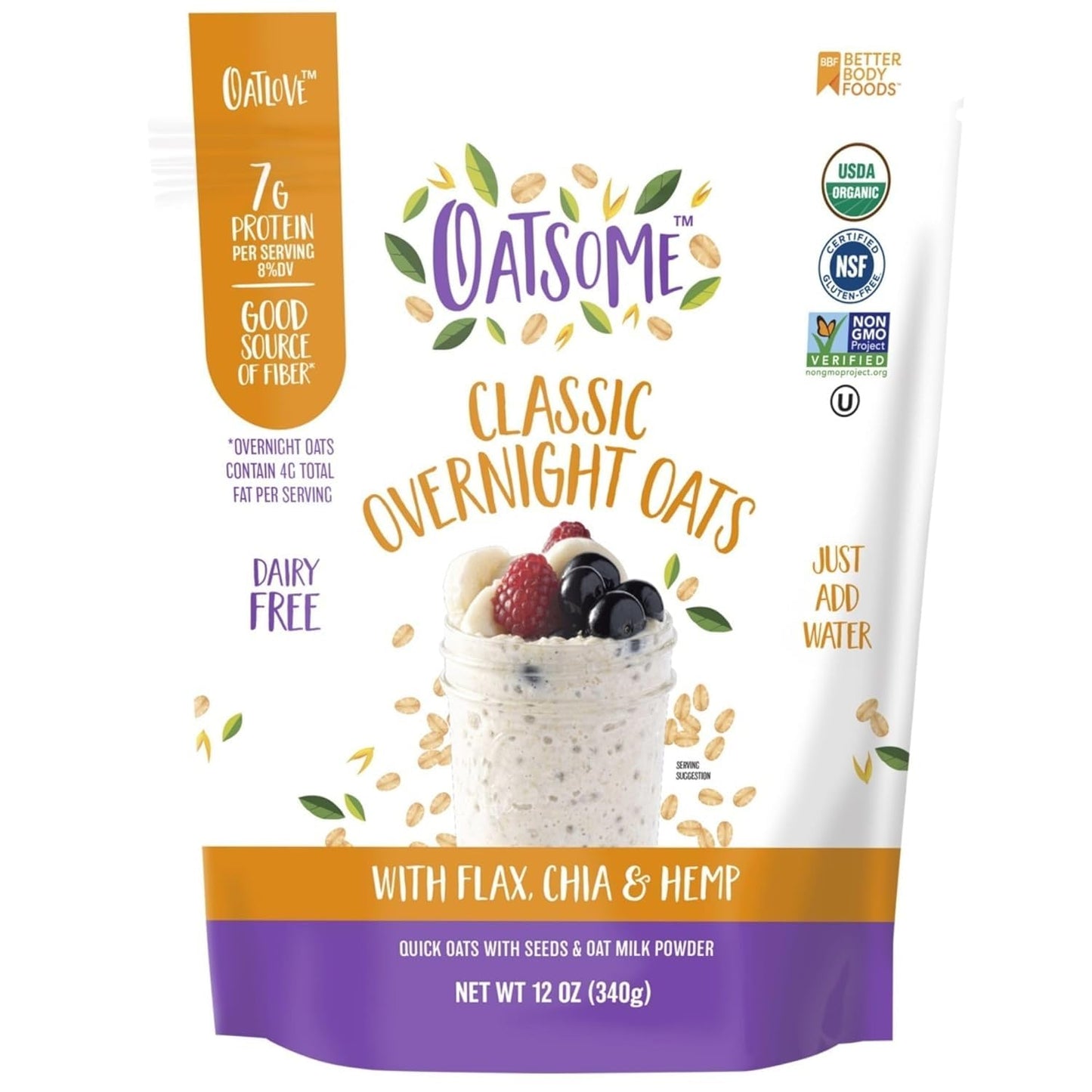 Oatsome PBfit Overnight Oats – Mindful Self-Care Kitchen Staple for Slow, Nourishing Mornings