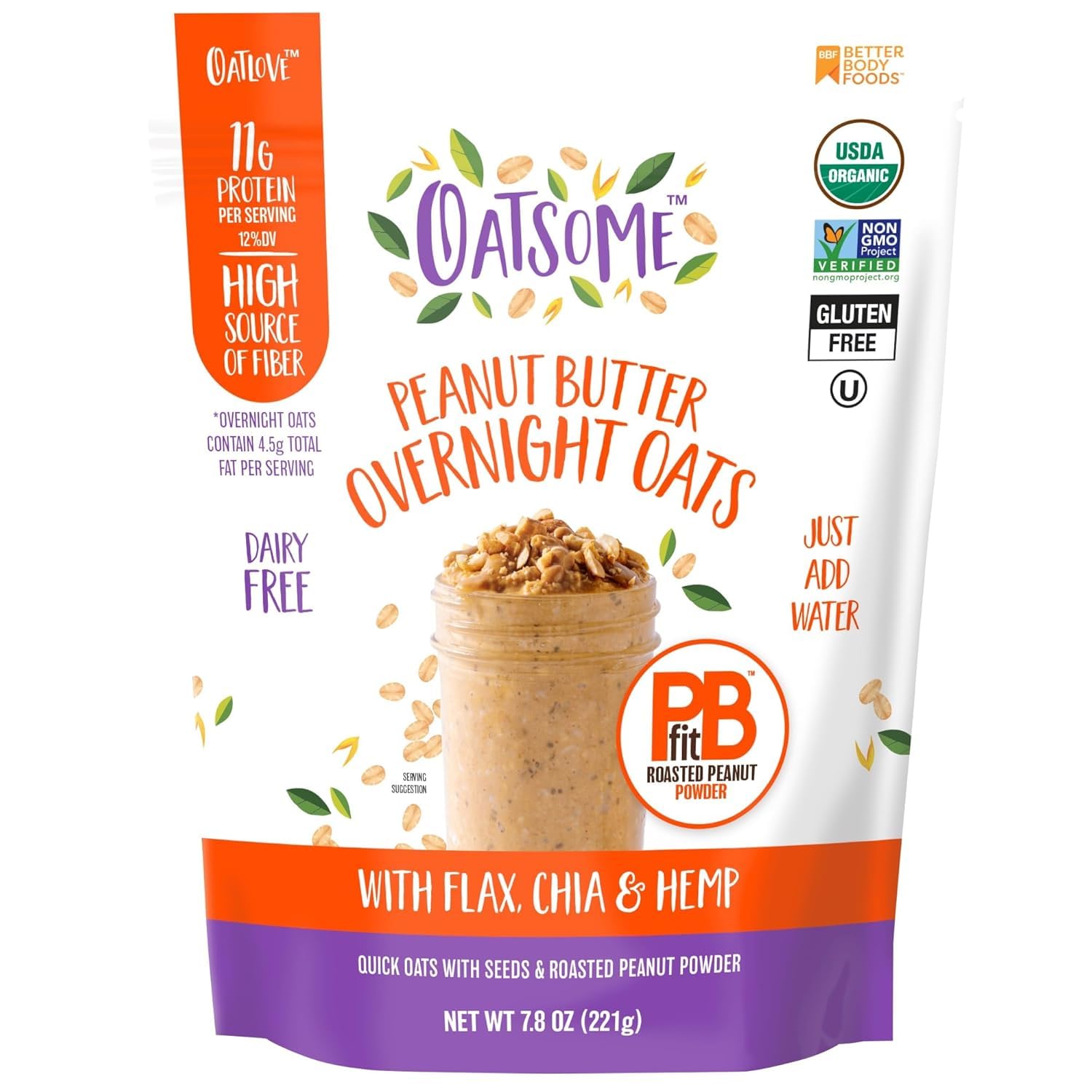 Oatsome PBfit Overnight Oats – Mindful Self-Care Kitchen Staple for Slow, Nourishing Mornings