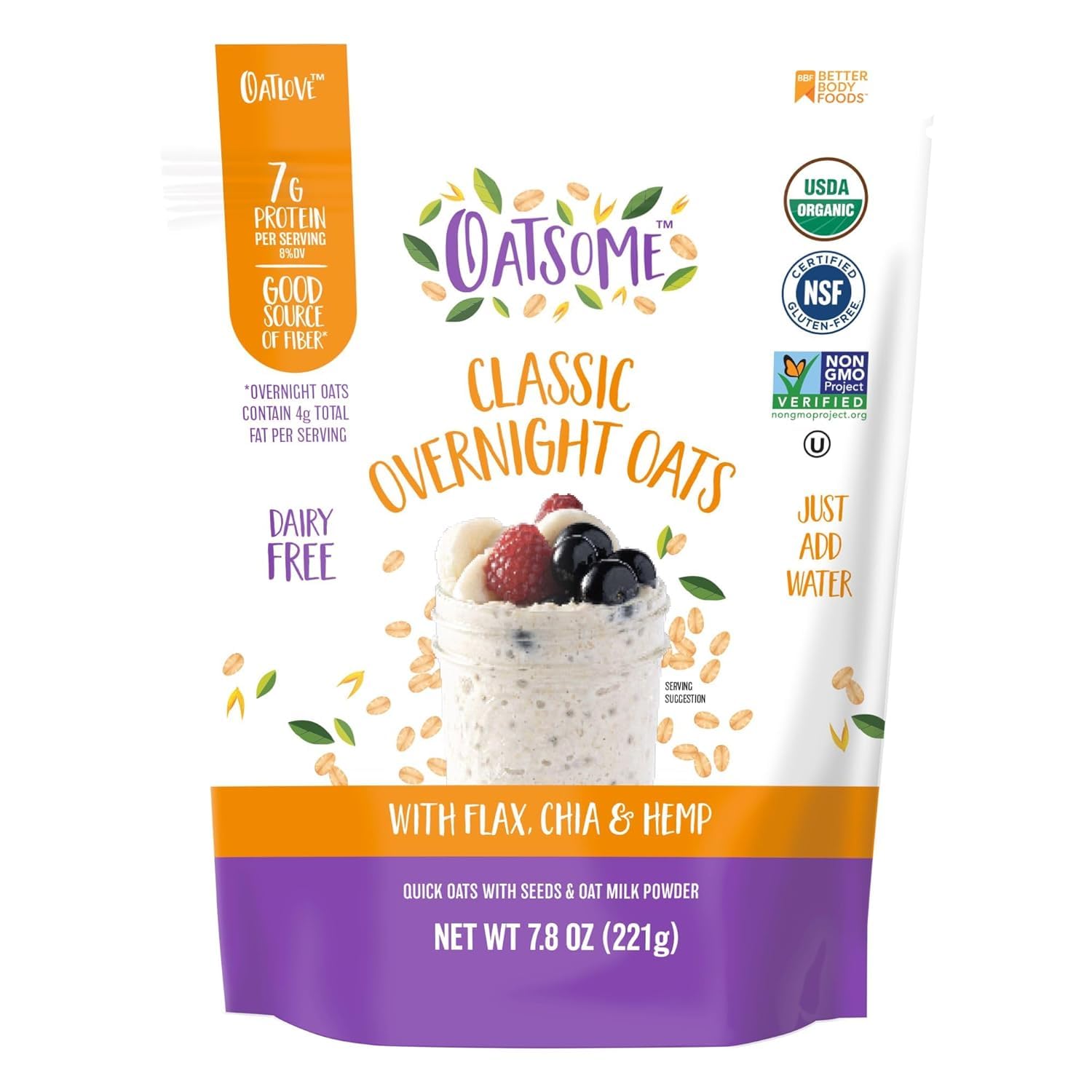 Oatsome PBfit Overnight Oats – Mindful Self-Care Kitchen Staple for Slow, Nourishing Mornings
