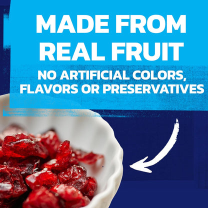 Ocean Spray Craisins 50% Less Sugar Dried Cranberries — Pantry Staple for Mindful Snacking and Blood Sugar Friendly Breakfast Bowls