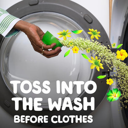 odor protection and fresh-extender technology layered on top of standard detergent