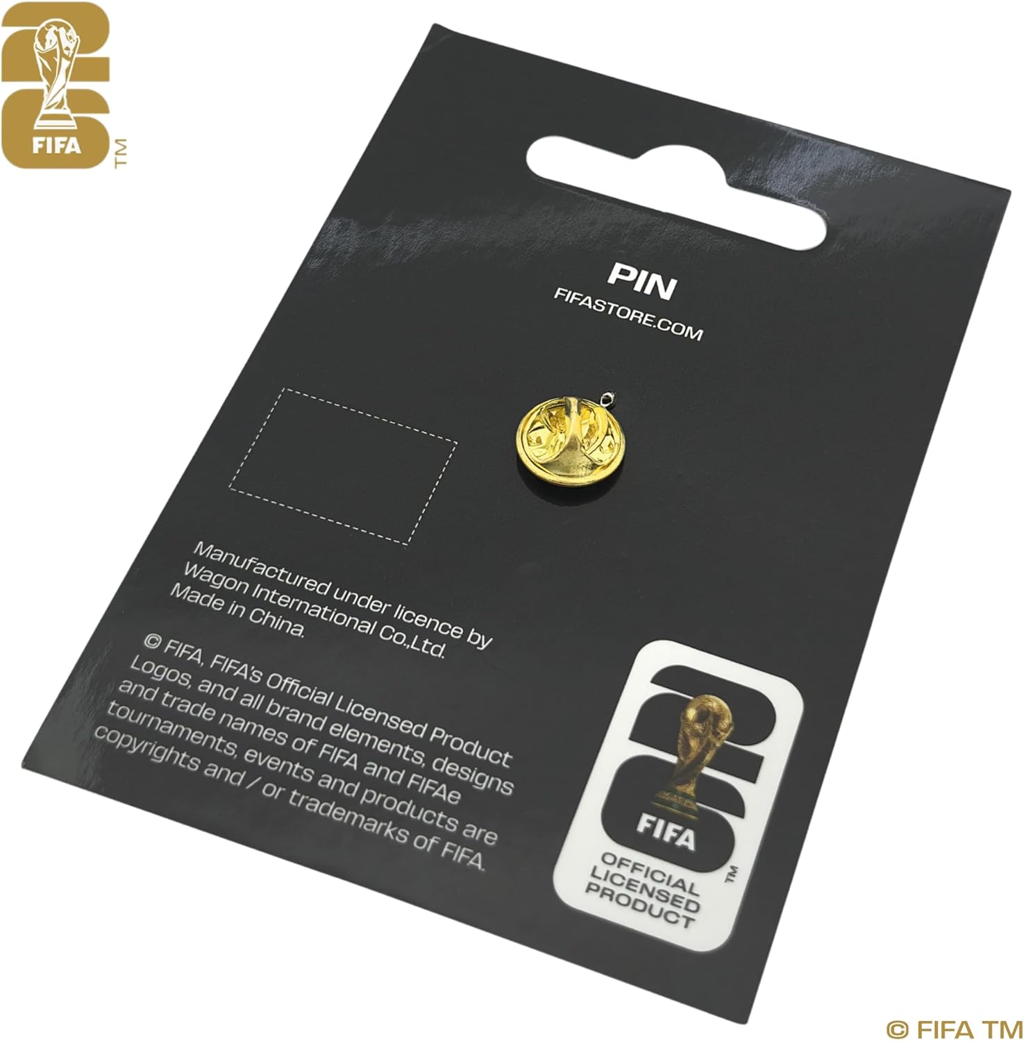 Official FIFA World Cup 2026 Edition Specialty Pins - Holiday and Fathers Day Gift for Football Lovers, Commemorative Collectible Lapel Pin Set