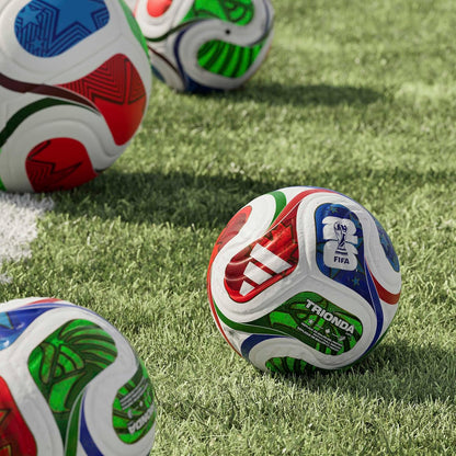 officially licensed by fifa with circumference, weight, rebound, and water absorption testing