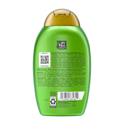 OGX Clarifying Strength + Rosemary Mint Conditioner – Long-Lasting Herbal Fragrance for Spa-Like Scalp Care, 13 fl oz