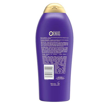 OGX Extra Strength Biotin & Collagen Shampoo – Thoughtful Birthday Gift for Her with Fuller Hair Goals, 25.4 fl oz