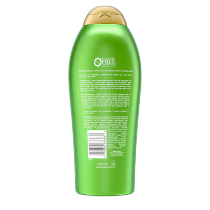 OGX Extra Strength Refreshing Scalp + Rosemary Mint Shampoo – Cooling Clarifying Wash for Oily Hair Self-Care Nightly Shower Ritual, Sulfate-Free 25.4 fl. oz