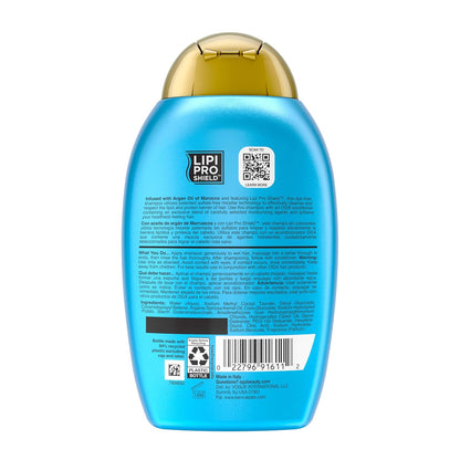 OGX Renewing Argan Oil of Morocco Shampoo – Self-Care Shower Ritual for Dry, Damaged Hair Repair