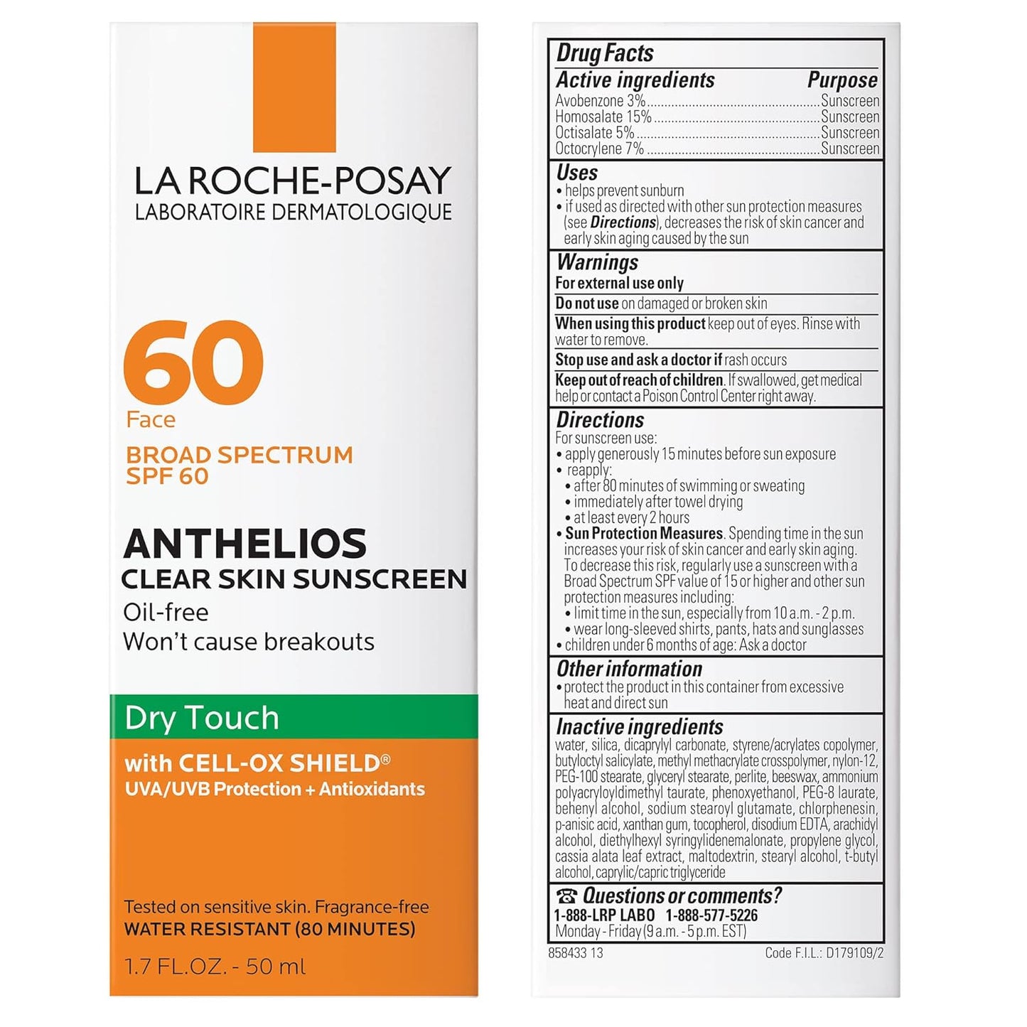 oil-absorbing, dry-touch matte finish that reduces shine in humidity