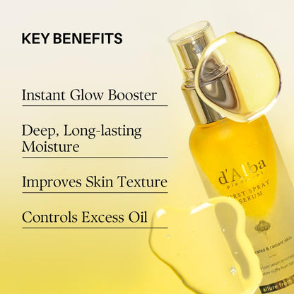 oil-based serum format that doubles as toner, serum, and setting spray