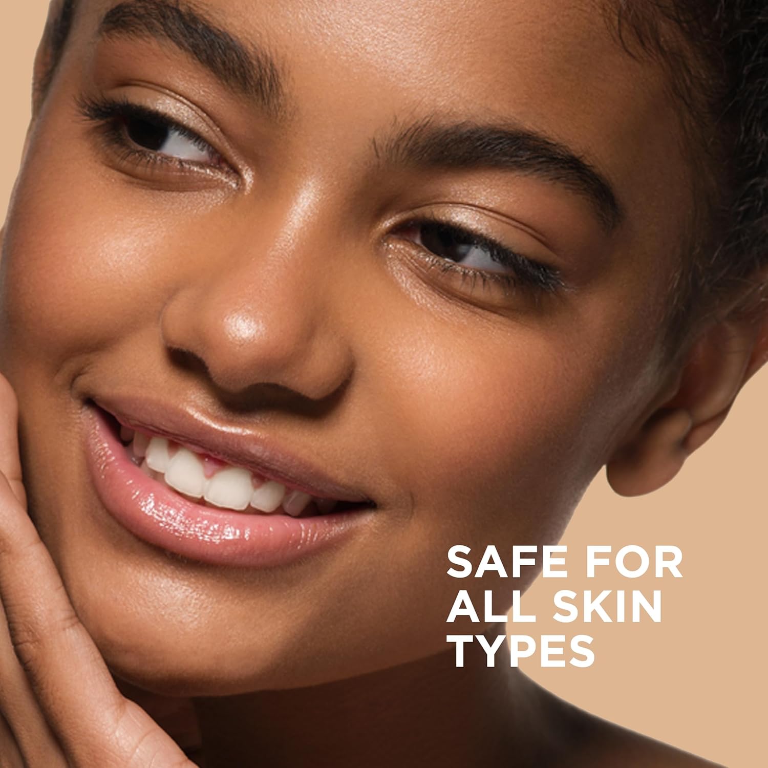 oil-free and non-comedogenic formulation suitable for all skin types including sensitive