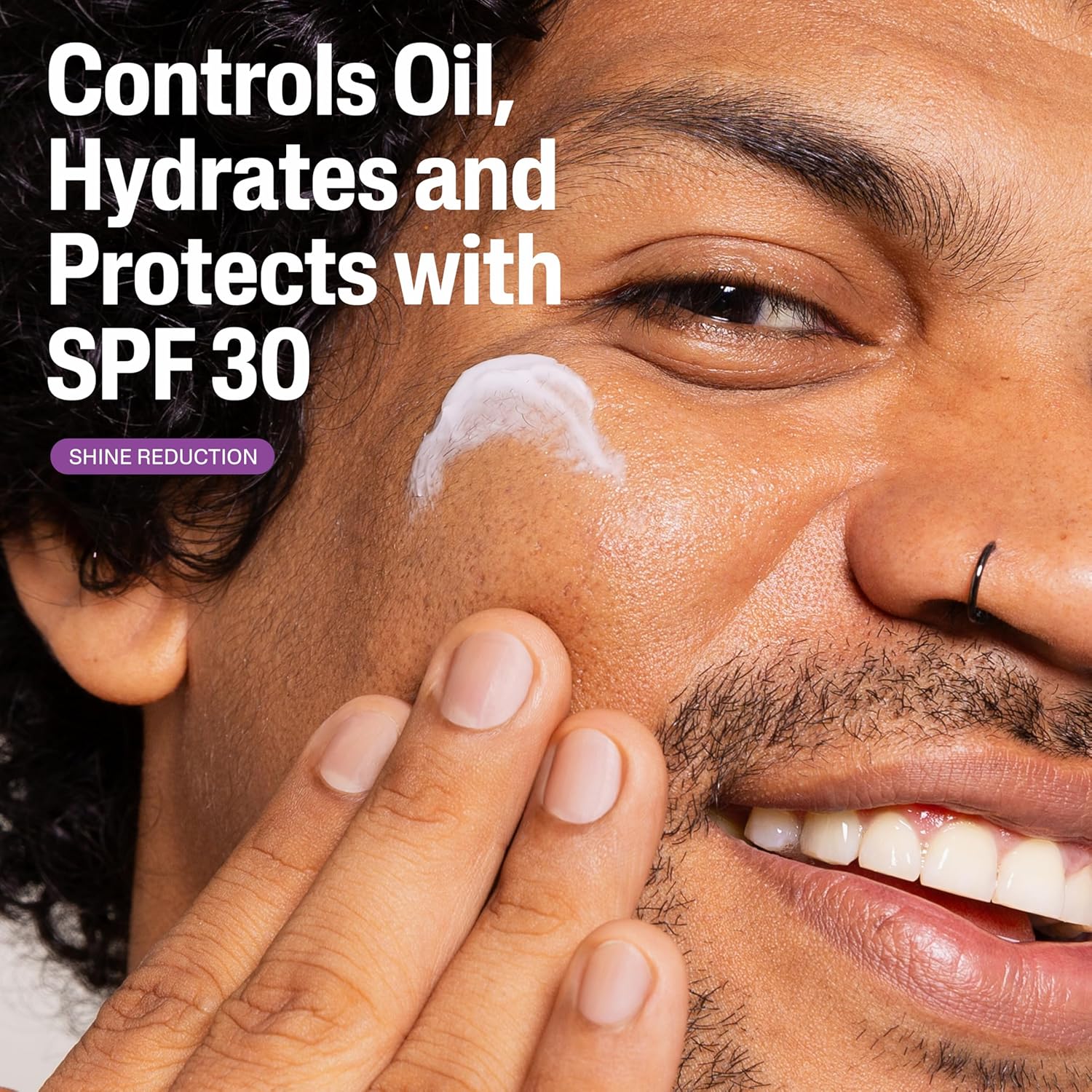oil-free, fragrance-free, hypoallergenic formulation