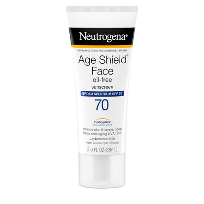 oil-free, non-comedogenic, and paba-free formulation