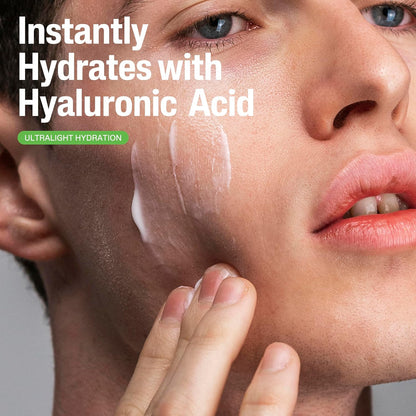 oil-free, non-comedogenic, fast-absorbing lightweight formula