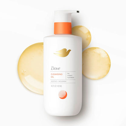 oil-to-lather dual-phase formula that transforms from silky oil into rich milky lather
