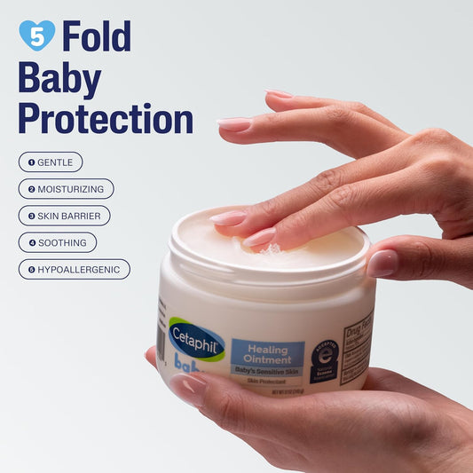 ointment texture forms a protective barrier on skin