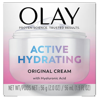 Olay Active Hydrating Cream – Clean, Simple Daily Moisturizer for Effortless Skincare