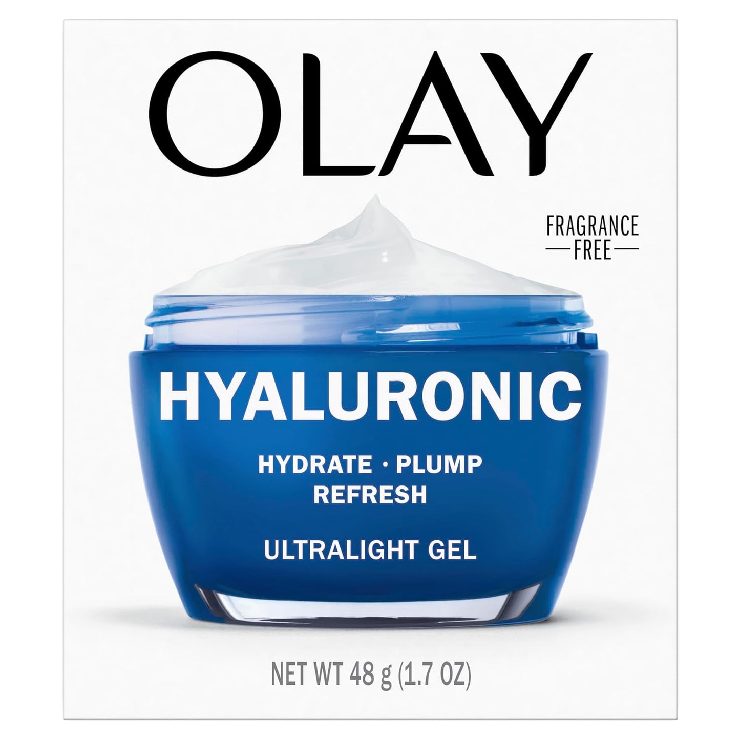 Olay Hyaluronic Acid Moisturizer – Clean, Fragrance-Free Hydration for Minimal Skincare