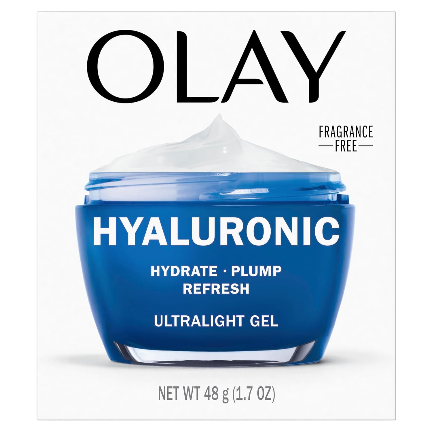 Olay Hyaluronic Acid Moisturizer – Clean, Fragrance-Free Hydration for Minimal Skincare