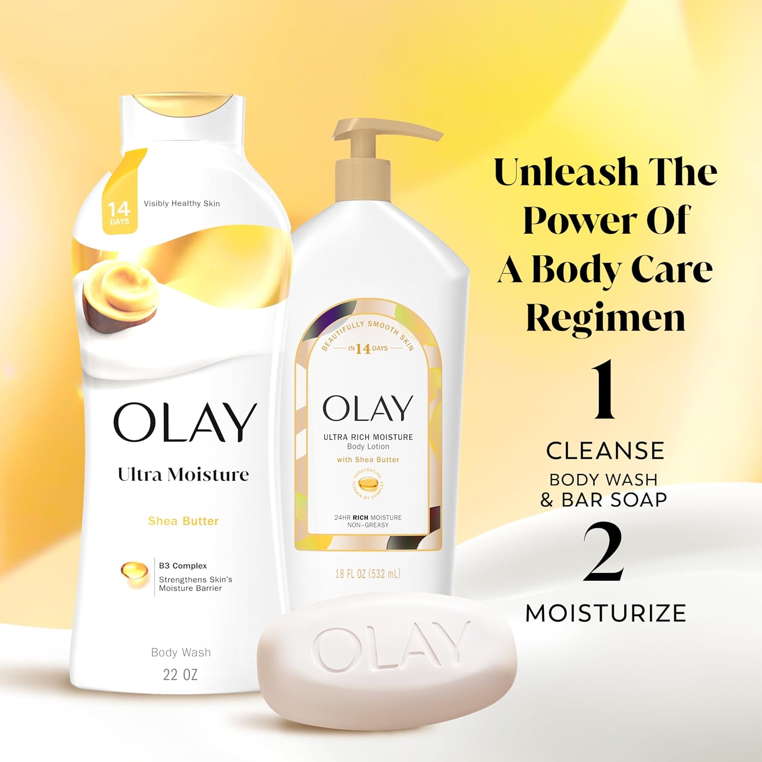 Olay Luxury Moisturizing Beauty Bar – Premium Shea Butter Cleanser for Elevated Skincare