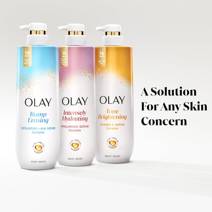 Olay Premium Body Wash – Serum-Grade Formula with Hyaluronic Acid for Elevated Home Care