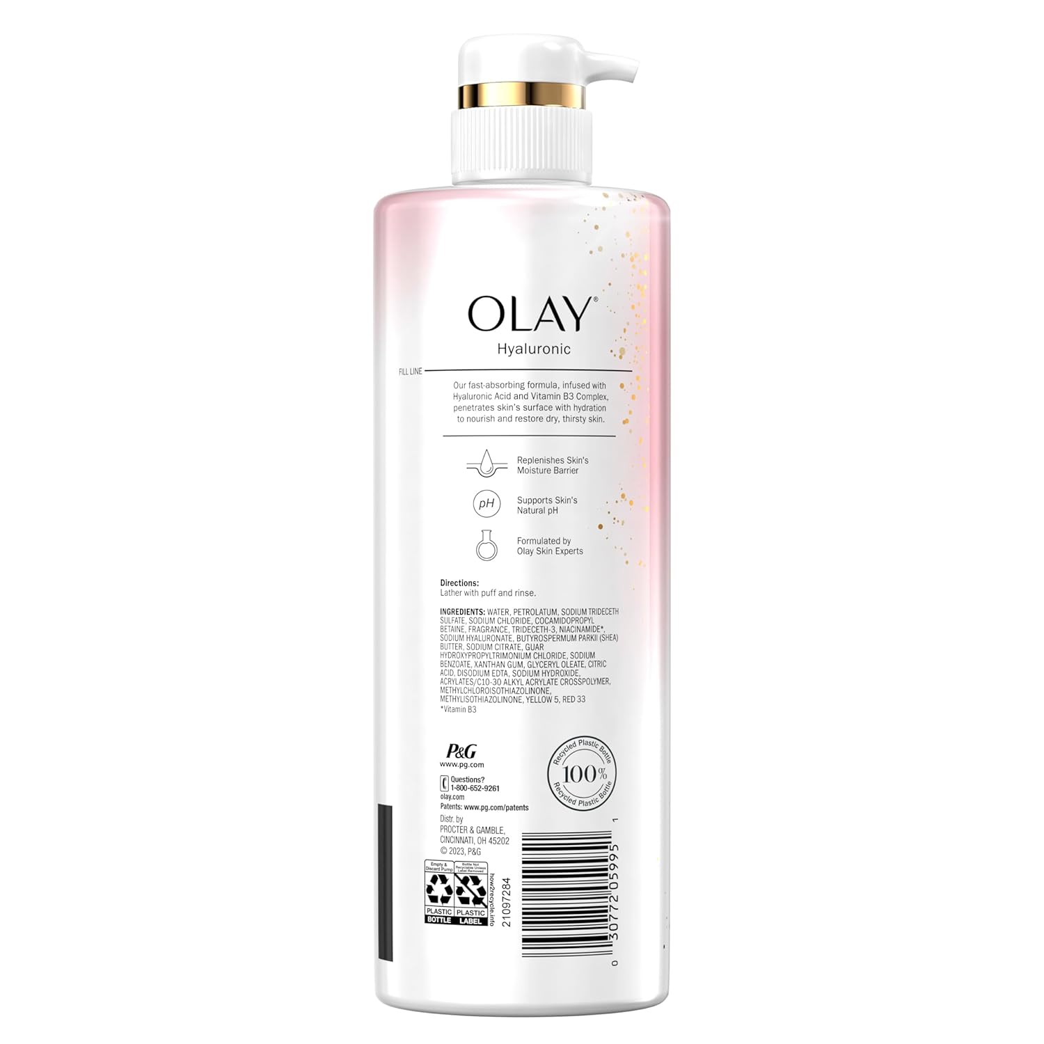 Olay Premium Body Wash – Serum-Grade Formula with Hyaluronic Acid for Elevated Home Care